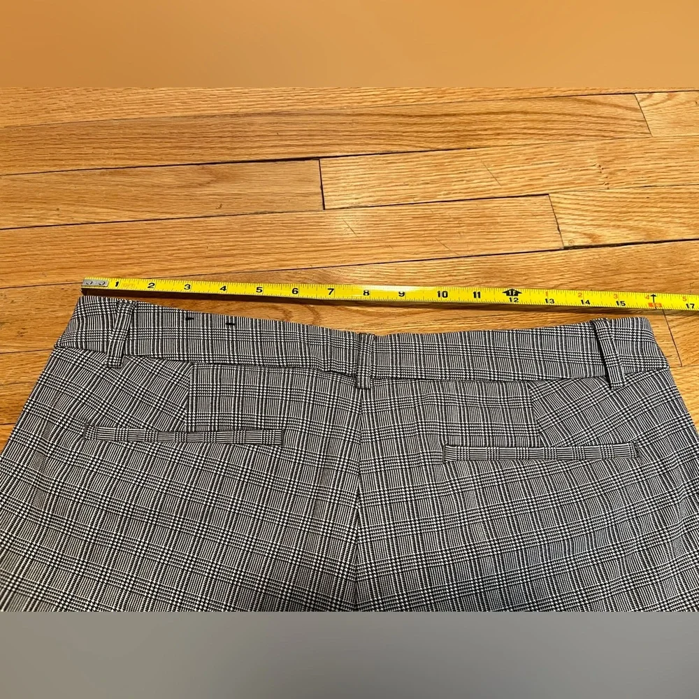 NWOT- Dalia white & black slim straight leg Dress Pants, women’s size 12 - Picture 6 of 10